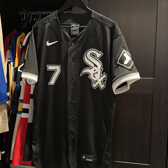 Tim Anderson Black Chicago White Sox Alternate Authentic Player MLB Jersey - Picture 1 of 4